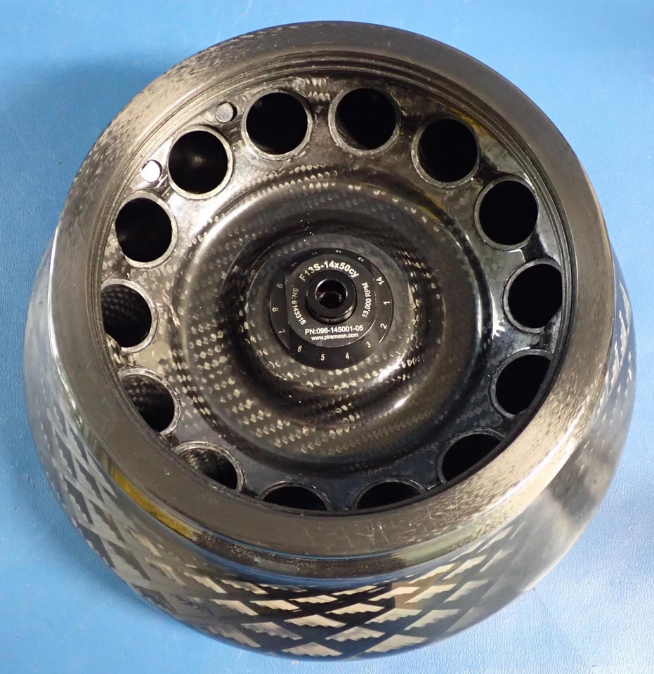 Rotor centrífuga de ángulo fijo Thermo FiberLite 13-14X50CY 13000 RPM 096-145001-05 Foto 4 de 4