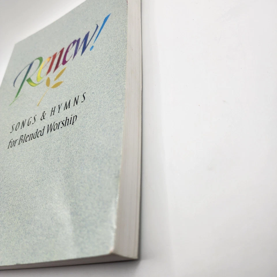 ¡Renovar! Canciones e himnos para adoración mezclada - Libro encuadernado Hope Publishing Foto 4 de 4