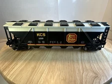 C-8, MENARDS O GAUGE KANSAS CITY SOUTHERN LINES COVERED HOPPER CAR FROM 2019