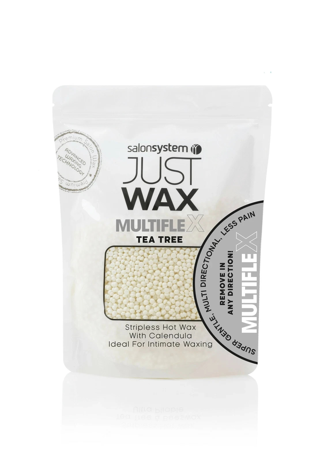Salon System Just Wax Flexi Wax Stripless Tea Tree & Calendula Hair Waxing 700g