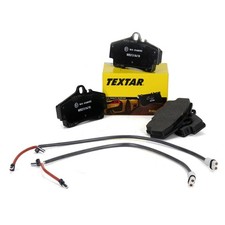 TEXTAR Bremsbeläge + Wako für PORSCHE 996 3.4 Carrera 3.6 GT3 997 Carrera hinten