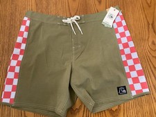 QUIKSILVER MENS ORIGINAL ARCH BOARDSHORTS 18" SIZE 34 NWT 59