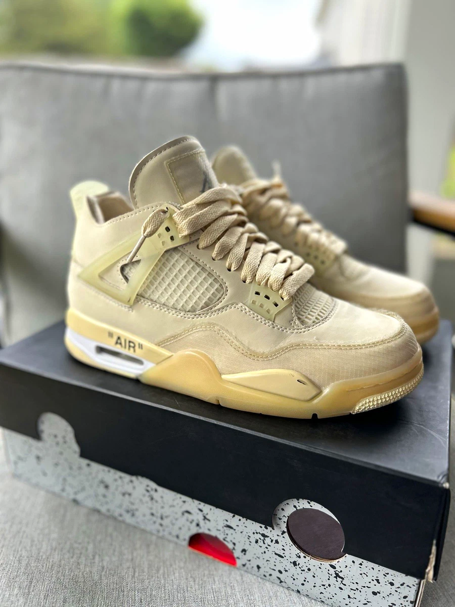 Jordan 4 SP x Off-White Mid Sail W for sale | eBay