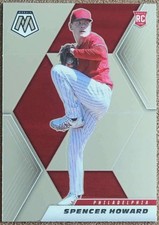2021 Mosaic Spencer Howard Rookie Cards Silver Green Parallels Phillies Choose!
