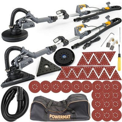 Trockenbauschleifer 1450W Teleskop 2in1 Giraffe Wandschleifer LED Absaugung