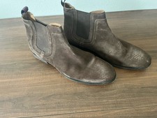 $168 Ben Sherman Brown Monroe Suede Chelsea Boot 11.5 Men