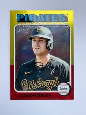 2024 Topps Heritage High Number Chrome /699 Jason Delay #233