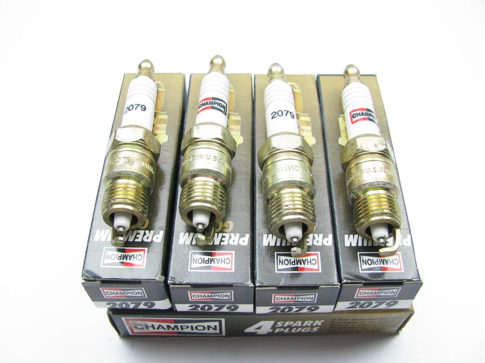 4 Champion 2079 Spark Plugs