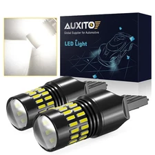 AUXITO LED 7443 Backup Reverse Light Bulbs White Car interior Signal Lamp 2x P