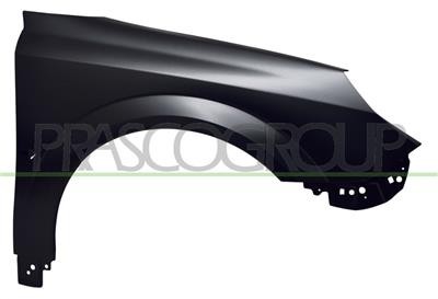 Aile avant droite Opel Vectra C 2005-2008 pour remplacer une pièce après choc