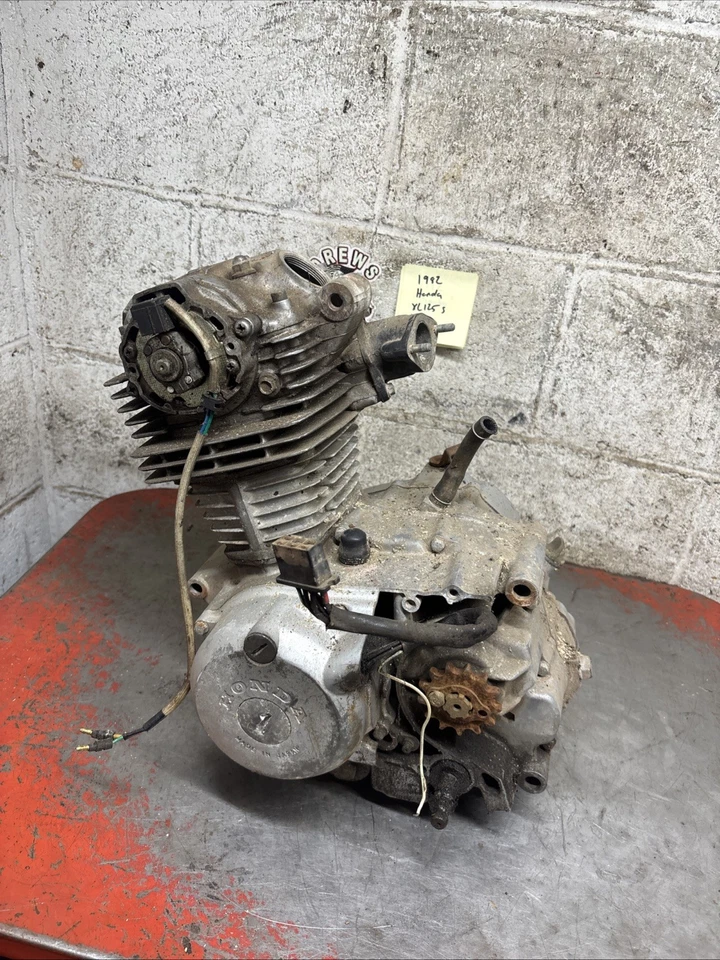 Honda Xl125s XL 125 1982 motor gira Foto 4 de 4