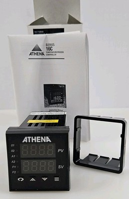 Athena 16C-T-S-B-00 Panel Mount Temperature/Process Controller《NIB》Price To Sell