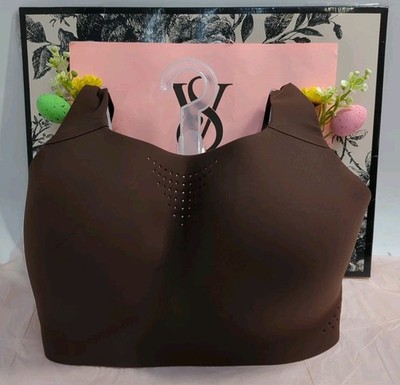 Victoria Secret VSX Featherweight Max High Impact Sports Bra 40C Ganache