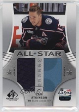 2019 Upper Deck SP Game Used NHL All-Star Weekend Banner Jersey Cam Atkinson n1u