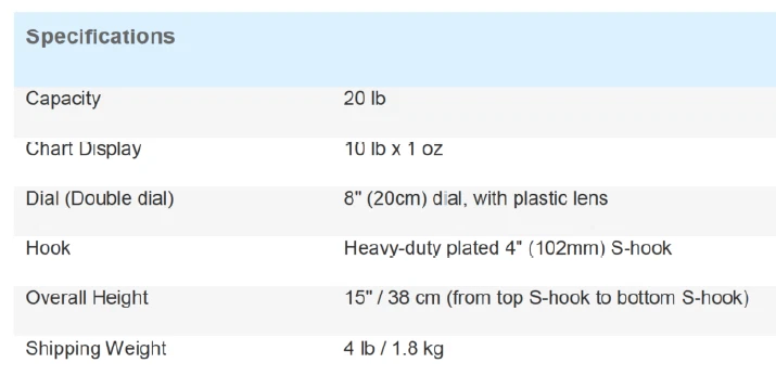NUEVA Báscula Colgante Bizerba Produce, 20 lb Foto 3 de 4