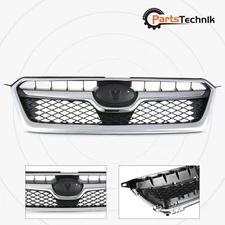 For 2012-2015 Subaru XV Crosstrek Front Grille Assembly Chrome Trim 3 IN 1 Set