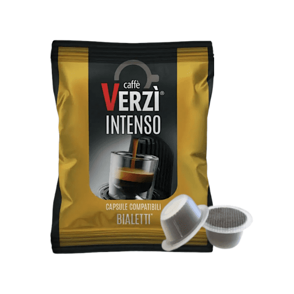 100 CAPSULE COMPATIBILE BIALETTI VERZÌ INTENSO