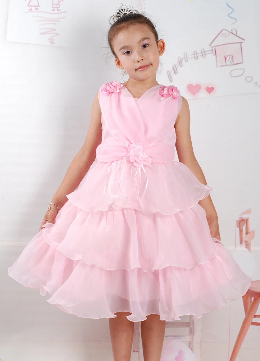 Couture Princess Lace and Sequined Party Dress Girls 4 Years