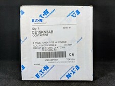 Eaton CE15KN3AB IEC OPEN 3P CONT SZ K 120V COIL