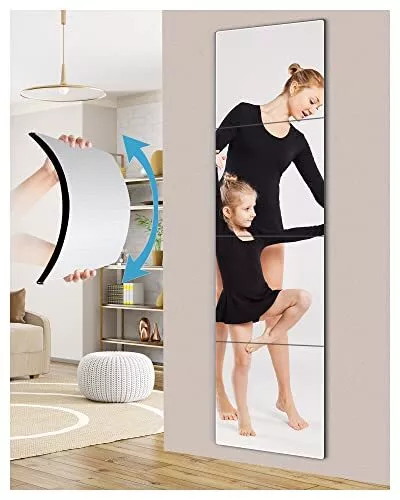 Unbreakable Full Length Wall Mirror Cheap Over The Door Mirror Extra Thick 1 8