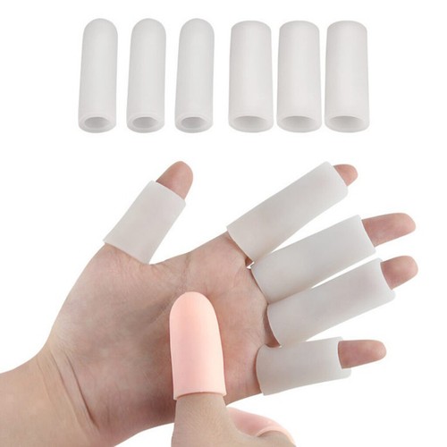 30Pcs Silikon Fingerschutz Finger Kappen Zehenschutz Gel Zehenkappen