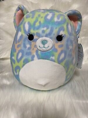 Squishmallow 8â Lindsay The Leopard Soft Plush NWT HTF 2021 Summer | eBay