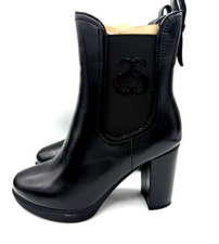 scarpe stivali donna Solo soprani stivaletto con tacco nero medio