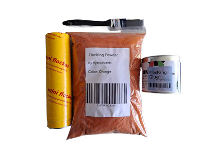 Flocking Powder Kit Orange | eBay Australia