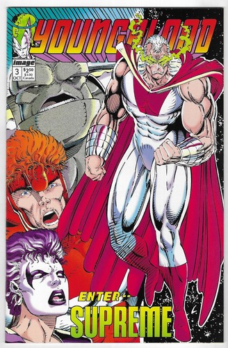 YOUNGBLOOD #1 3 IMAGE COMIC BOOK LOT 1st Supreme Combat Photon Shaft Vogue cards - Picture 6 of 6