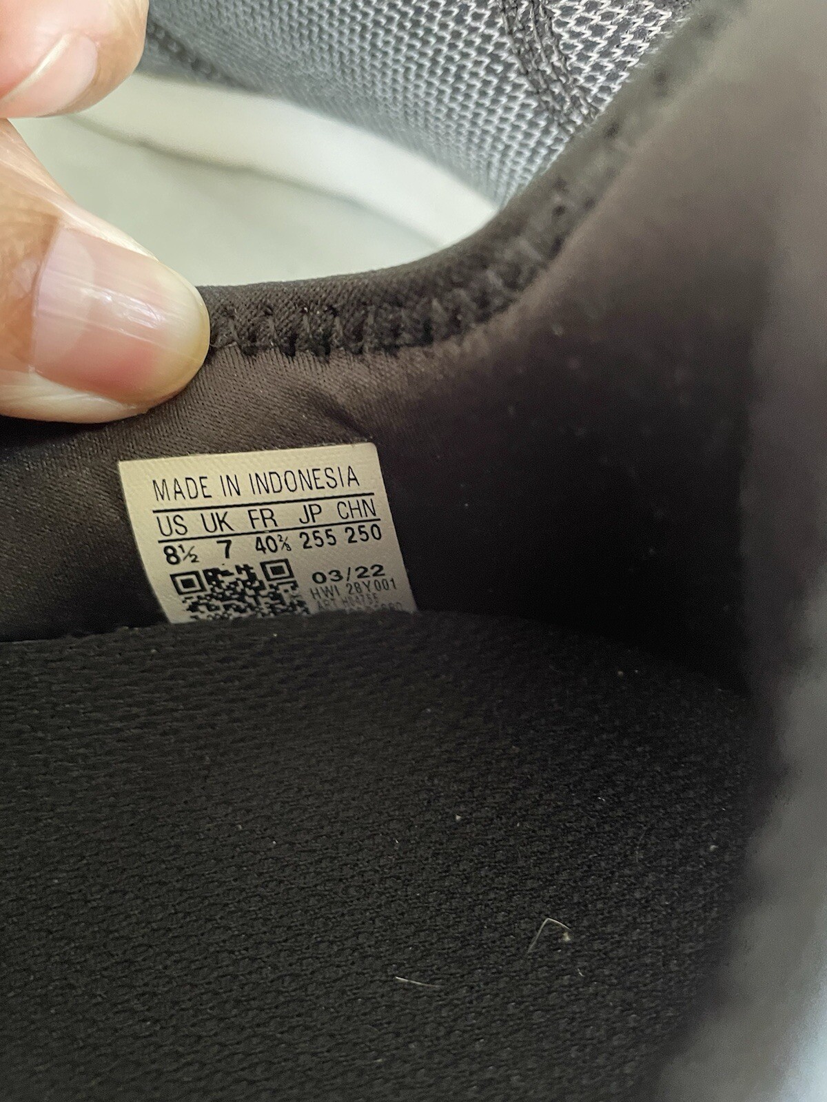 Adidas Cloud foam Pure 2.0 Women’s Running Shoes Black/Gray Size 8.5 thumbnail 9