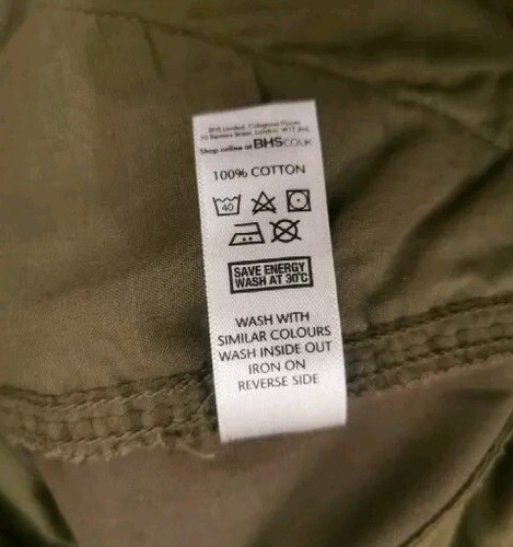 bhs Khaki Trousers BNWT - Picture 8 of 9