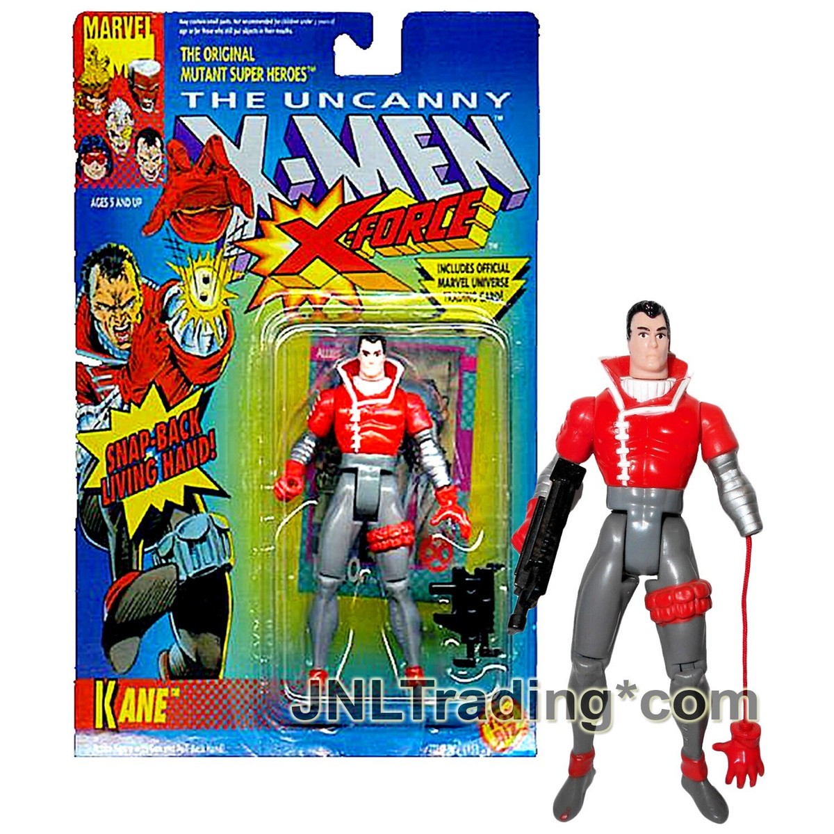 NEW 1992 Marvel The Uncanny X-Men X-Force Figure KANE with Snap