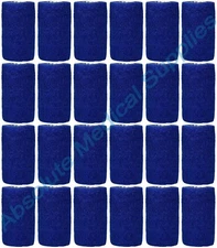 *24-Pack* Andover Co-Flex Cohesive Bandage 3" x 5" Yards Blue 3300BL