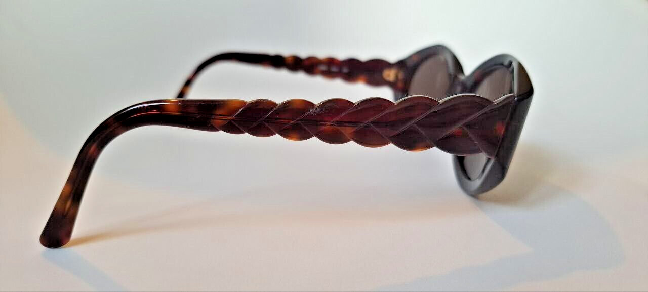 Vintage Yves Saint Laurent YSL 6564 Y644 marrone donna