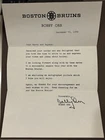 Vintage 1970 Bobby Orr NHL HOF Boston Bruins Autographed Letter w/ 2 Photos