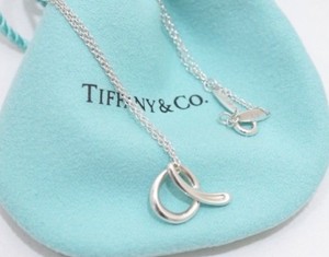 tiffany initial necklace