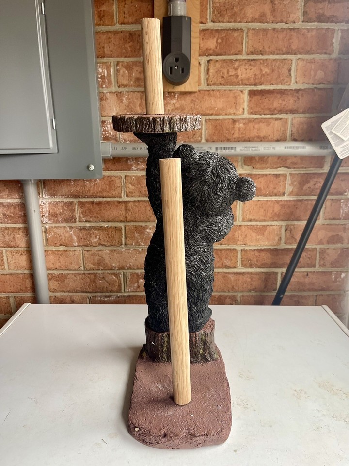 Stinky bear toilet paper holder eBay