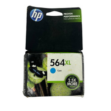 564XL High Yield Ink Cartridge Cyan for HP Officejet 4620 4622 Deskjet 3520 3521