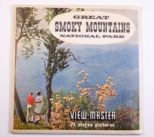 View Master Great Smoky Mountains Natl Park 3 reel packet A889 -GE4