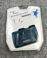 nos VINTAGE 90s Bushnell 7x18 Wide View Binoculars Blue New In Package