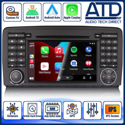 Android Autoradio für Mercedes R-Klasse V251 R300 CarPlay SatNav GPS W251 Stereo