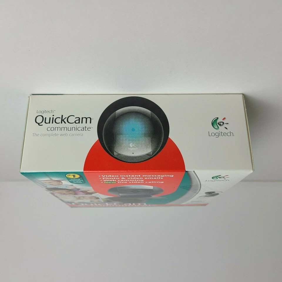 Logitech Quick Cam Communicate USB 2.0 #961465-0403 Web Cam Built In Microphone - Image 4 of 4
