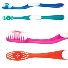 SmileGoods A392 Toothbrushes, Assorted colors 72/Bx. Each Toothbrush
