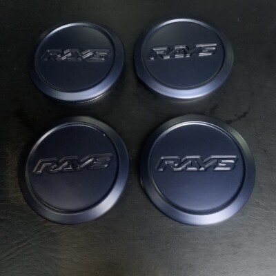 Volk Racing Rays ZE40/TE37UL TRA Center Cap STD Low O-Ring Type Matte Blue 4 Pcs