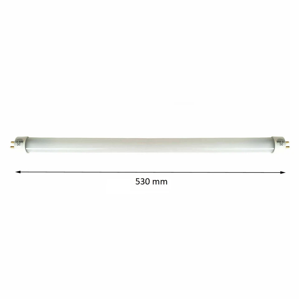 T5 LED Tube 530mm 12V 24V SMD Warm White Replacement for Fluorescent Light - Image 2 of 4