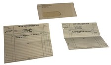 Home Telegraph Co. Car Parts Purchase Receipts 1946 Chevy 1941 International Home Telegraph Co. Car Parts Purchase Receipts 1946 Chevy 1941 International