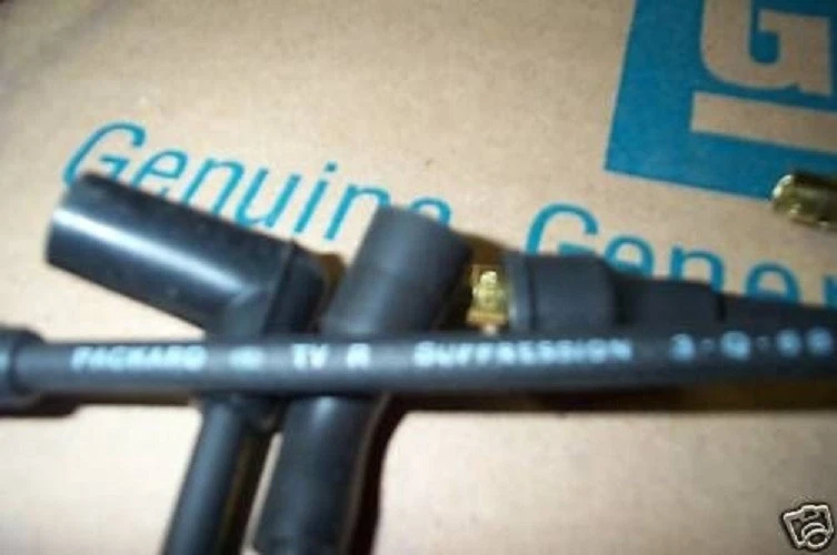3-Q-66 date coded spark plug wires V8 67 Pontiac GTO lemans 400 326 tempest 1967 - Image 2 of 3
