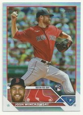 2023 TOPPS BASEBALL - JOSH WINCKOWSKI - RAINBOW FOIL PARALLEL - #76 - SOX ROOKIE