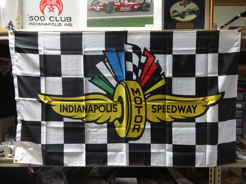 Indianapolis Motor Speedway Collector Flag Banners 500 Brickyard 400 AIR RACE