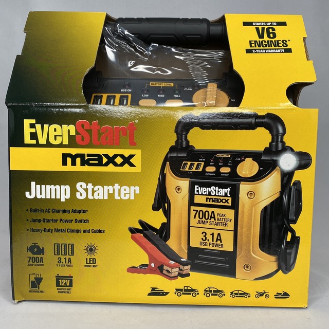 Everstart Maxx Jump Starter Air Compressor & Power Inverter J5CPDE 1200